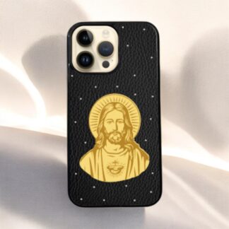 ỐP LƯNG IPHONE BỌC VÀNG - MẪU CHÚA JESUS